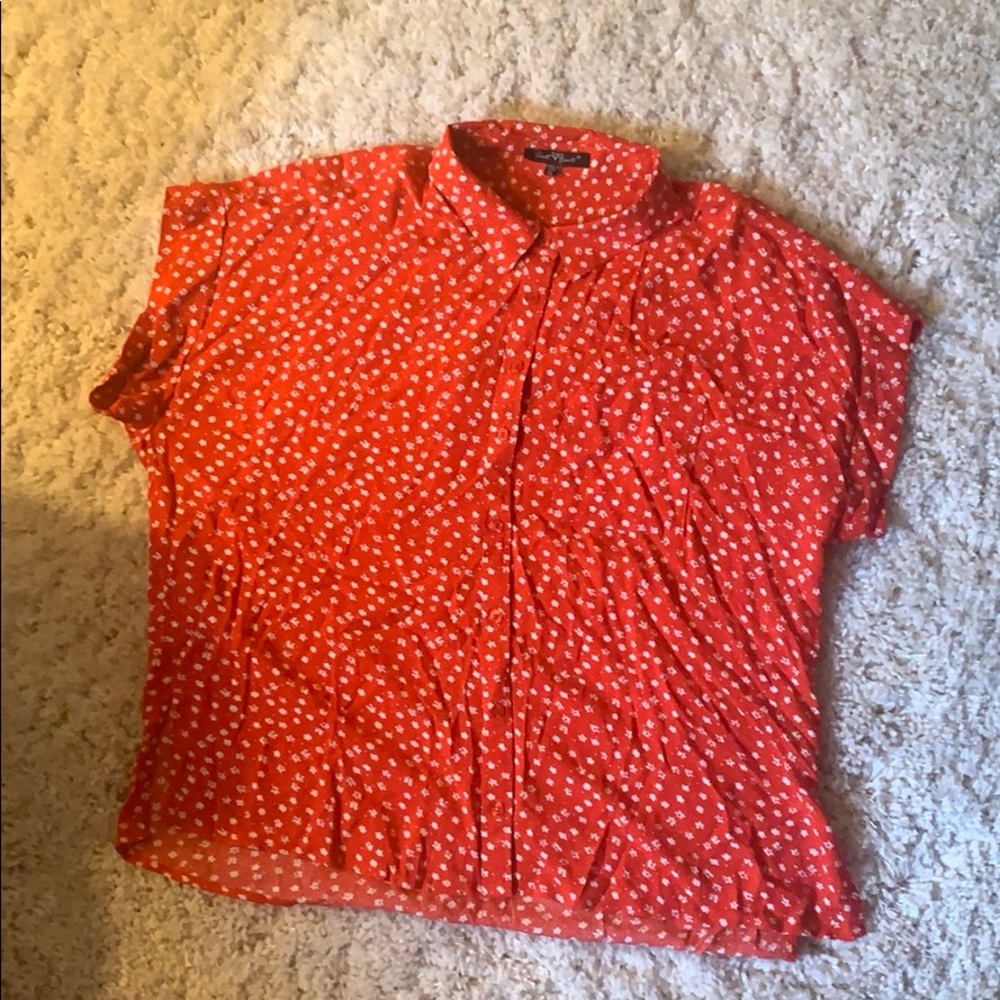 Flowy button up